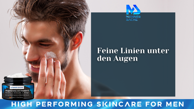 Feine Linien unter den Augen: Warum Männer sie früher bekommen als Frauen