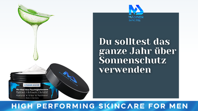Warum Männer das ganze Jahr über Sonnenschutz verwenden sollten