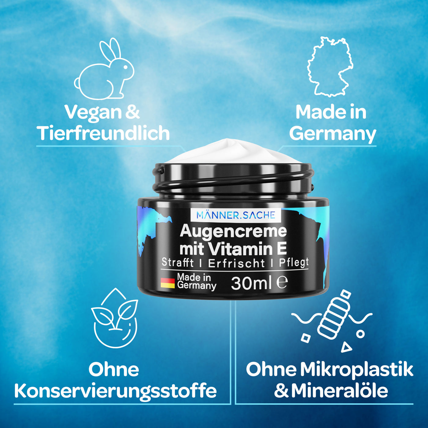 Augencreme für Männer MännerSache Vorteile