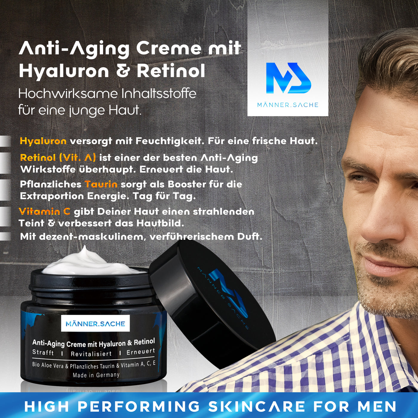 anti aging creme männer funktion